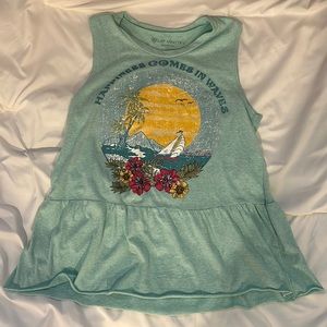 Happiness Comes in Waves Tank